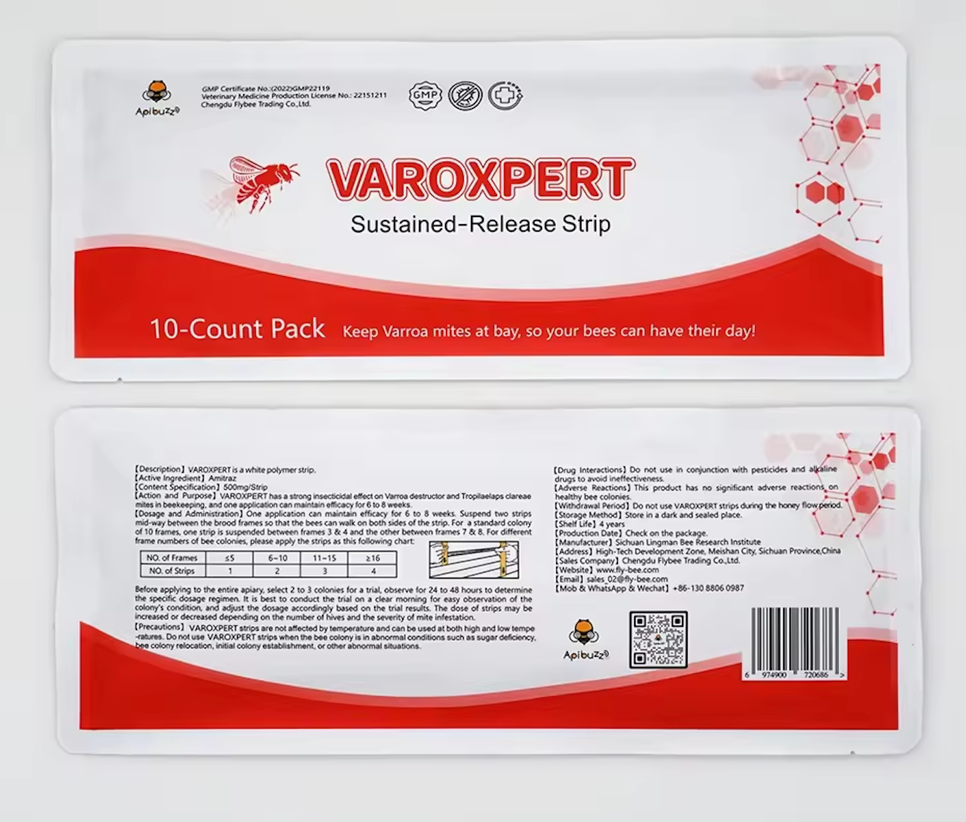 VAROXPERT Slow Release Strips